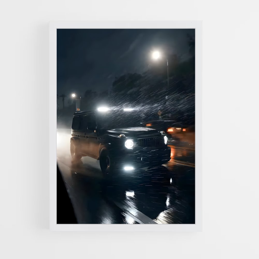Poster splendide G amg – affiche Mercedes (vue 3)